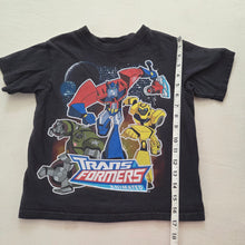 Load image into Gallery viewer, Y2k '08 Transformers Black Tee 5t/6
