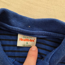 Load image into Gallery viewer, Vintage Healthtex Blue Striped Long Sleeve 4t
