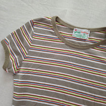 Load image into Gallery viewer, Vintage Healthtex Striped Fitted Shirt kids 8/10

