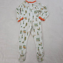 Load image into Gallery viewer, Vintage Soldier Pattern Footed PJs 18 months
