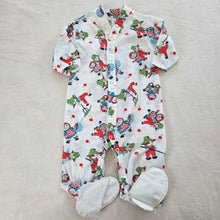 Load image into Gallery viewer, Vintage Raggedy Dolls Footed PJs 6m
