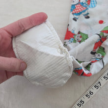 Load image into Gallery viewer, Vintage Raggedy Dolls Footed PJs 6m
