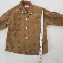 Load image into Gallery viewer, Vintage Crest Pattern Buttondown 2t
