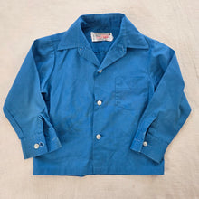 Load image into Gallery viewer, Vintage Sears Blue Buttondown 3t

