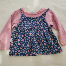Load image into Gallery viewer, Vintage Floral Layered Long Sleeve 2t/3t
