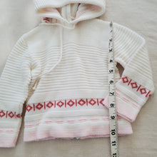 Load image into Gallery viewer, Vintage Girly Hooded Knit Sweater 12-18 months
