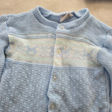 Load image into Gallery viewer, Vintage Rocking Horse Knit Cardigan 18 months
