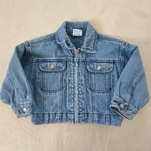 Load image into Gallery viewer, Vintage Oshkosh Girly Jean Jacket 2t/3t
