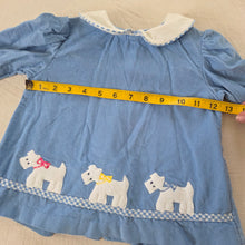 Load image into Gallery viewer, Vintage Terrier Applique Top 3t
