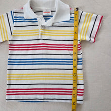 Load image into Gallery viewer, Vintage Healthtex Primary Striped Shirt 3t
