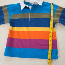 Load image into Gallery viewer, Vintage Colorful Striped Long Sleeve 4t
