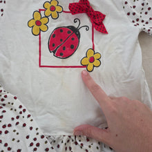 Load image into Gallery viewer, Vintage Ladybug Matching Set 3t/4t
