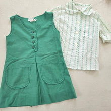 Load image into Gallery viewer, Vintage Girl Scouts Romper + Shirt Set 5t/6
