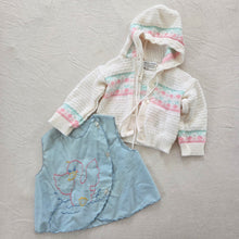 Load image into Gallery viewer, Vintage Baby Girl Sweater + Top Bundle 3-6 months
