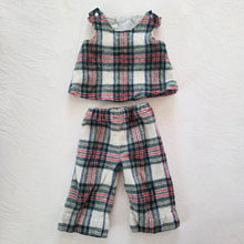 Load image into Gallery viewer, Vintage Tartan Matching Set 6-9 months
