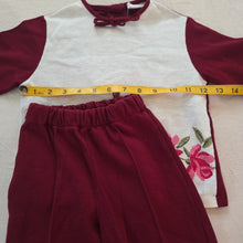 Load image into Gallery viewer, Vintage 60s 2-Piece Flower Cotton Set 2t

