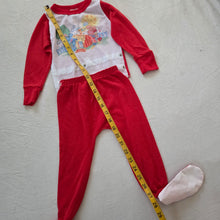 Load image into Gallery viewer, Vintage Dogs + Doghouse Snap Pajamas Set 2t
