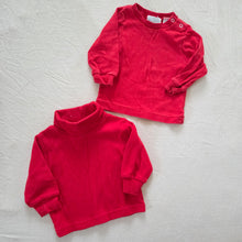 Load image into Gallery viewer, Vintage Red Long Sleeves Bundle 6 months

