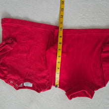 Load image into Gallery viewer, Vintage Red Long Sleeves Bundle 6 months
