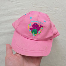 Load image into Gallery viewer, Vintage Barney Pink Hat 2t-4t
