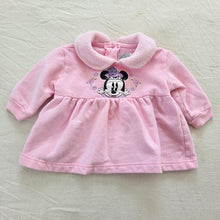 Load image into Gallery viewer, Vintage Baby Mickey Pink Sweater Tunic 3-6 months

