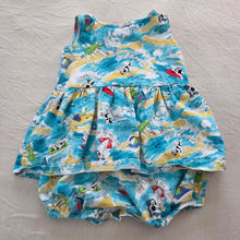 Load image into Gallery viewer, Vintage Big Dogs Beachy Twirl Romper 18-24 months
