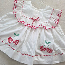 Load image into Gallery viewer, Vintage Cherry Short Dress 18 months
