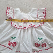 Load image into Gallery viewer, Vintage Cherry Short Dress 18 months
