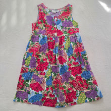 Load image into Gallery viewer, Vintage Fruit Basket Dress kids 10/12
