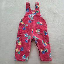 Load image into Gallery viewer, Vintage Oshkosh Clown Denim Overalls 12 months
