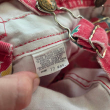 Load image into Gallery viewer, Vintage Oshkosh Clown Denim Overalls 12 months

