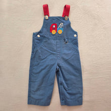 Load image into Gallery viewer, Vintage Tow Truck Overalls 12-18 months

