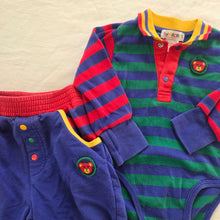 Load image into Gallery viewer, Vintage Gymboree Striped Colorful Set 12 months
