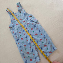 Load image into Gallery viewer, Vintage Transportation Cord Overalls 12-18 months
