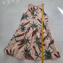 Load image into Gallery viewer, Vintage Guess Mosaic Corn Dress kids 7/8
