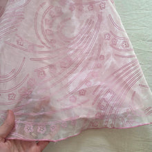 Load image into Gallery viewer, Vintage Velvet/Sheer Twirly Dress kids 8
