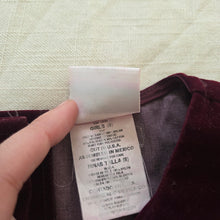 Load image into Gallery viewer, Vintage Velvet/Sheer Twirly Dress kids 8
