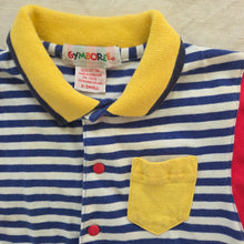 Load image into Gallery viewer, Vintage Gymboree Striped Color Block Pantsuit 18 months
