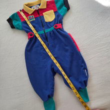 Load image into Gallery viewer, Vintage Gymboree Color Block Pantsuit 12 months
