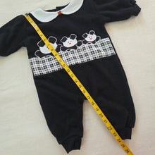 Load image into Gallery viewer, Vintage Bears Black Bodysuit 9-12 months
