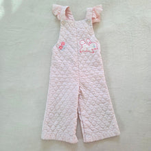 Load image into Gallery viewer, Vintage Bunny Dotted Overalls 18 months
