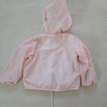 Load image into Gallery viewer, Vintage Bunny Pink Hooded Jacket 18 months
