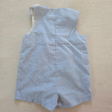 Load image into Gallery viewer, Vintage Sailboat Striped Romper 12-18 months
