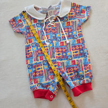Load image into Gallery viewer, Vintage Summery Pattern Romper 12 months
