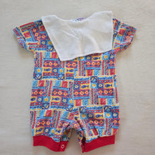 Load image into Gallery viewer, Vintage Summery Pattern Romper 12 months
