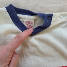 Load image into Gallery viewer, Vintage Nautical Romper 12 months
