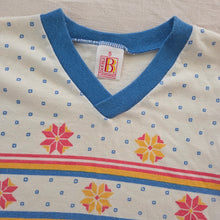 Load image into Gallery viewer, Vintage Pattern + Striped Shirt 3t
