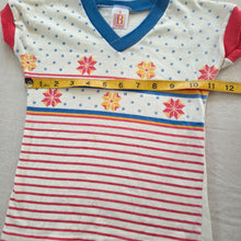 Load image into Gallery viewer, Vintage Pattern + Striped Shirt 3t
