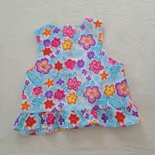 Load image into Gallery viewer, Vintage Floral Sleeveless Shirt 12 months
