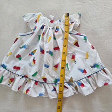 Load image into Gallery viewer, Vintage Abstract Ice Cream Swing Top 12 months
